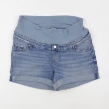 Short grossesse bleu - H&M - Bleu - femme & l - Seconde main