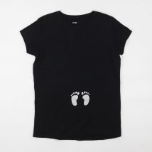 Tee-shirt grossesse noir - Kiabi - Noir - femme & m - Seconde main