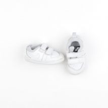 Tennis à scratch/ lacets blanc - Nike - Blanc - garçon & pointure 19 - Seconde main