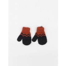 Moufles bleu, marron - La Redoute - Bleu - garçon & 3/6 mois - Seconde main