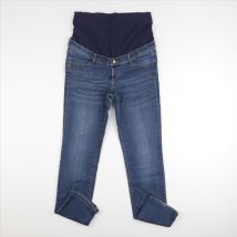 Jean grossesse bleu - La Halle - Bleu - femme & 42 - Seconde main