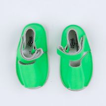 Sandales vert - Minorquines - Vert - fille & pointure 18 - Seconde main