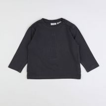Tee-shirt gris - Zara - Gris - garçon & 9/12 mois - Seconde main
