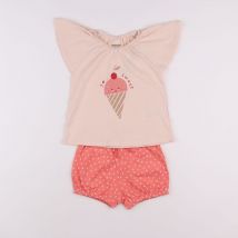 Ensemble rose - Vertbaudet - Rose - fille & 2 ans - Neuf