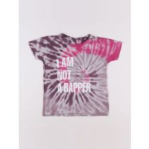 Tee-shirt violet - Little Eleven Paris - Violet - garçon & 6 ans - Seconde main