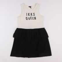 Robe beige, noir - IKKS - Beige - fille & 10 ans - Seconde main