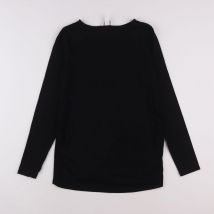 Tee-shirt noir - H&M - Noir - femme & 38 - Seconde main