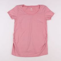 Tee-shirt rose - H&M - Rose - femme & 40 - Seconde main