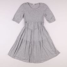 Robe gris - H&M - Gris - femme & 34 - Seconde main