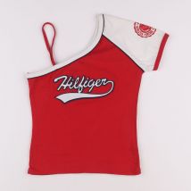 Tee-shirt rouge - Tommy Hilfiger - Rouge - fille & 10 ans - Neuf