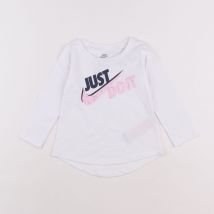 Tee-shirt blanc - Nike - Blanc - fille & 18 mois - Neuf