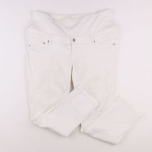 Jean grossesse blanc - H&M - Blanc - femme & 44 - Seconde main