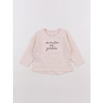 Tee-shirt rose - Cadet Rousselle - Rose - fille & 6 mois - Seconde main