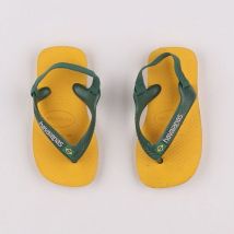 Sandales jaune - Havaianas - Jaune - garçon & pointure 21 - Seconde main