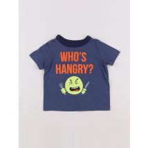 Tee-shirt bleu - Oshkosh - Bleu - garçon & 9/12 mois - Seconde main