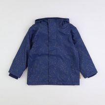 Imperméable bleu Pois dorés - Fresk - Bleu - mixte & 7 ans - Neuf