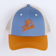 Casquette " LET'S DANCE" bleu. jaune - Chamaye - Bleu - mixte & 7/12 ans" - Neuf