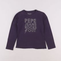 Tee-shirt violet - Pepe Jeans - Violet - fille & 6 ans - Seconde main