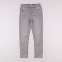 Jegging gris - Vertbaudet - Gris - fille & 9 ans - Neuf