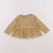 Tee-shirt marron - Les Petites Choses - Marron - fille & 3 mois - Seconde main