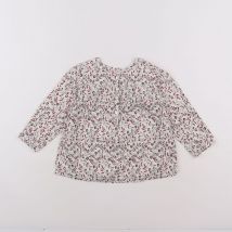 Blouse beige, rouge - Bonpoint - Beige - fille & 2 ans - Seconde main