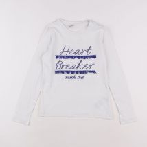 Tee-shirt blanc, bleu - Kids Only - Blanc - fille & 7/8 ans - Seconde main