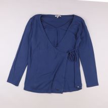 Tee-shirt grossesse bleu - Esprit - Bleu - femme & 44 - Seconde main
