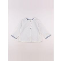 Veste blanc - Bonnet à Pompon - Blanc - fille & 2 ans - Seconde main