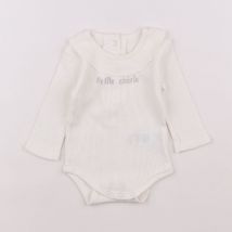 Body à col blanc - La Redoute - Blanc - fille & 3 mois - Seconde main