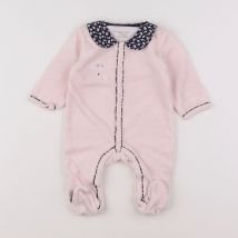 Pyjama velours rose - Sauthon - Rose - fille & 3 mois - Seconde main