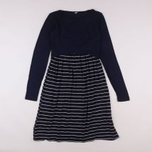 Robe grossesse blanc, bleu - Envie de fraise - Blanc - femme & 34 à 36 - Seconde main