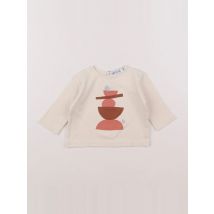 Tee-shirt beige - Kapoune - Beige - fille & 12 mois - Seconde main
