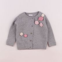 Gilet gris - Il Gufo - Gris - fille & 6 mois - Seconde main
