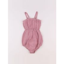 Combinaison rose - Maed for mini - Rose - fille & 4 ans - Seconde main