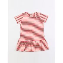 Robe rouge - Petit Piao - Rouge - fille & 12 mois - Neuf