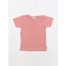 Tee-shirt rose - Petit Piao - Rose - fille & 12 mois - Neuf
