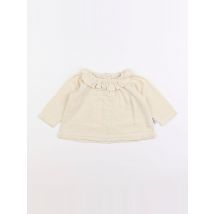 Blouse beige - Poudre Organic - Beige - fille & 1 mois - Neuf
