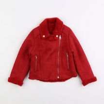 Veste simili cuir rouge - IKKS - Rouge - fille & 4 ans - Seconde main