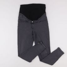 Jean grossesse, grossesse gris - Vertbaudet - Gris - femme & 38 - Seconde main