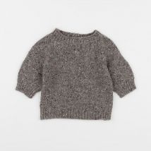 Pull gris - Play Up - Gris - mixte & 3 mois - Neuf