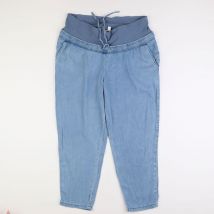 Pantalon grossesse bleu - H&M - Bleu - femme & L - Seconde main