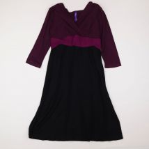 Robe grossesse, allaitement violet - Seraphine - Violet - femme & 40 - Seconde main