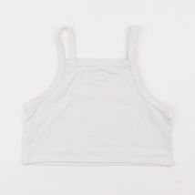 Crop-top blanc - Zara - Blanc - fille & 7 ans - Seconde main