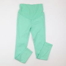 Pantalon grossesse vert - H&M - Vert - femme & 36 - Seconde main