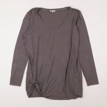Tee-shirt grossesse marron - Noppies maternité - Marron - femme & 42 à 44 - Seconde main