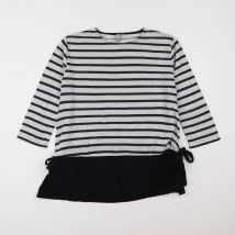 Tee-shirt grossesse gris, noir - Asos - Gris - femme & 36 - Seconde main