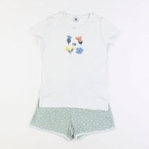 Pyjama coton vert - Petit Bateau - Vert - fille & 8 ans - Seconde main