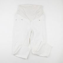Jean grossesse blanc - H&M - Blanc - femme & L - Seconde main