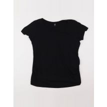 Tee-shirt grossesse noir - H&M - Noir - femme & 40 à 42 - Seconde main