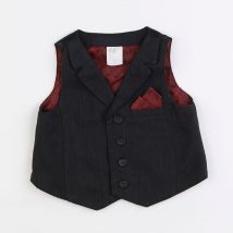 Gilet gris - H&M - Gris - garçon & 3/6 mois - Seconde main